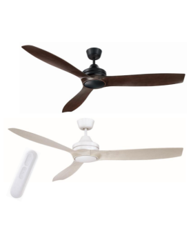 Lora DC 1520mm No Light High Air Flow Intelligent Design Coastal Friendly Ceiling Fan With Remote Control