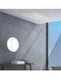Aspire Bathroom Heater and Exhaust Fan with Tricolour LED Light
