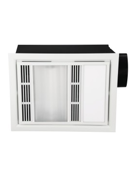 Domini 3-in-1 Bathroom Heater With 13w Tri Colour LED Light 