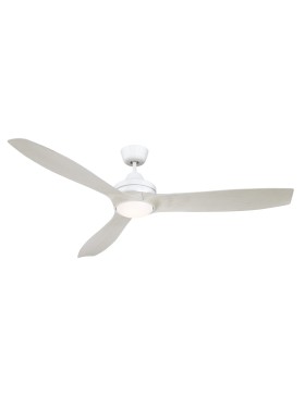 Lora DC 1520mm Led Light High Air Flow Intelligent Design Coastal Friendly Ceiling Fan With Remote Control	