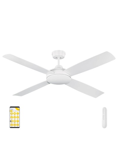 Anova 1320mm No Light DC Smart Ceiling Fan With WIFI Remote Control