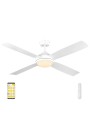 Anova DC Smart Wi-Fi Ceiling Fan With CCT Led Light And Remote