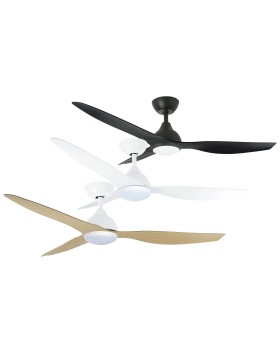 Avoca LED 20W Dimmable DC 52″ 1320mm Smart Ceiling Fan With WIFI Remote Control