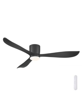 Instinct DC 1370mm With 18w Tricolour Dimmable LED Low Profile Remote Control Ceiling Fan