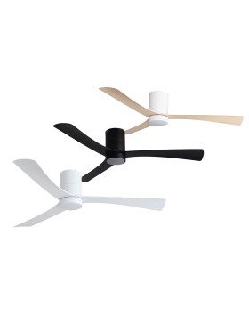 Metro LED DC 1320mm 52″ Low Profile Ceiling Fan With Remote Control