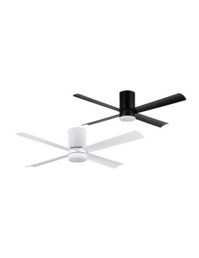 Carrara DC 1220mm (48") Low Profile Smart Ceiling Fan With WIFI Remote Control + LED Light