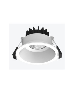 DL9454 Tri-Colour White Trimless 10W Round 90mm Cut-Out  Dimmable Down Light