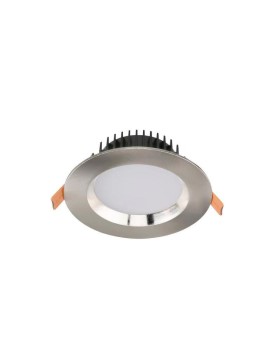 DL1583 Sink In Satin Chrome Super Bright 15W Round 90-120mm Cut-Out Tri-Colour Dimmable Down Light