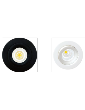 PHL10D Dome Round 90mm Dimmable Down Light With 5 Colour Temperature 