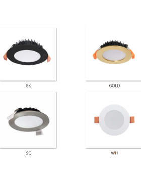 
												DL1262 Samsung Chip C-bus2 Compatible Tri-Colour Dimmable Flat Face 12W Round 90mm Cut-Out Down Light