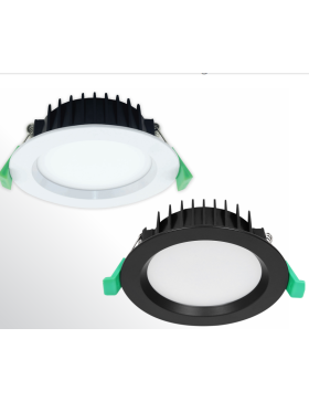 TAMI LED13W Tri-Colour Dimmable Recessed Face Round 90mm Cut-Out Down Light