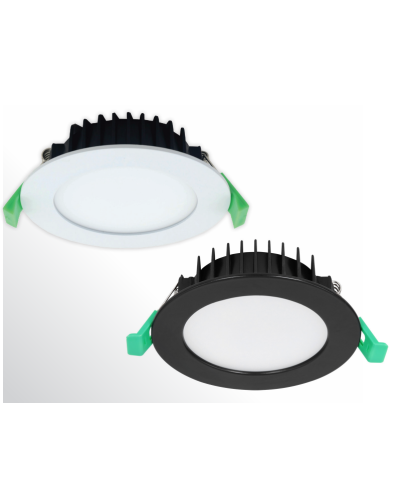 Blaze LED13W Tri-Colour Dimmable Flat Face Round 90mm Cut-Out Down Light