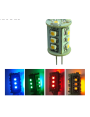 CLA Led G4L15 12V Globes Available Colours Cool White-Blue-Green-Red-Yellow