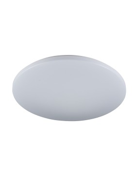 Mercury 30w Led Tri-Colour Oyster Ceiling Light With Flat Opal Cover 