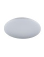 Mercury Small 18w Led Tri-Colour Oyster Ceiling Light With Flat Opal Cover 