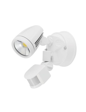 Chopper Adjustable Exterior with Motion-senser Tricolor 15w Led White Spot Light IP54  