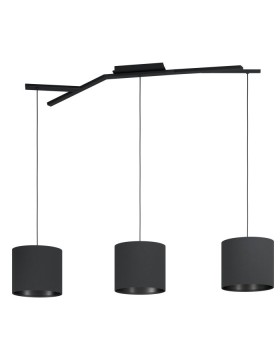 Balnario 39886N Three Light Twist Pendant Light.