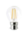 CLA Led Fancy Round 4W Filament Dimmable Clear Globes