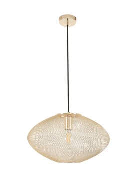 Golpe Modern Interior Small Oval Stainless Steel Pendant Light
