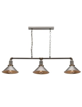 Rafael 3 Light Industrial Design Pendant Light