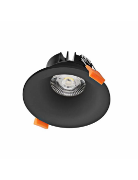 DL9413 Tri-Colour Black  Architectural Design Trimless With Deep Recessed Face 10W Round 90mm Cut-Out  Dimmable Down Light