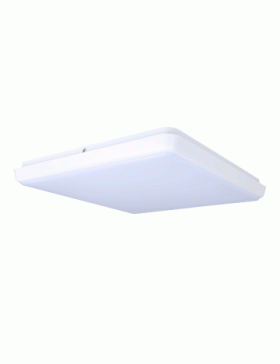 AC9002 Square Low Profile Tri-Colour Dimmable Choose From 3 Sizes Led Flush Mount Light With White Trim