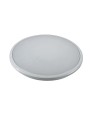 Vesta 30w Led Wall Switch Step Dimming Tri-Colour Oyster Ceiling Light Opal Cover With Chrome & White Ring