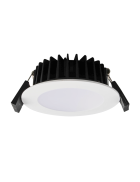 Ecogem S9041 Tri-Colour Dimmable Flat Face 10W Round 92mm Cut-Out Down Light