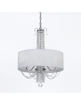 
												KPE2060/3 Fabric Dinning Pendant Light 