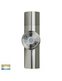 Up/Down Exterior HV1008T 2X12W COB Tri-colour 240V Marine Grade 316 Stainless Steel Wall/Pillar Light