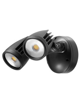 Fortress Pro Led 36w Bright Tri-colour Adjustable Dual Exterior Spot Light