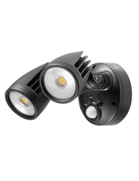 Fortress Pro Led 36w Bright Tricolor Dual Motion Security Sensor