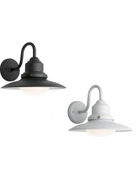 Eva Industrial Touch With Shallow Glass External-Internal Wall Light