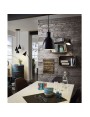 Priddy 49464 Single Industrial Rural Style Pendant Light 