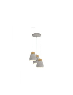 Tarega 95526 3 Light Concrete Pendant Light 