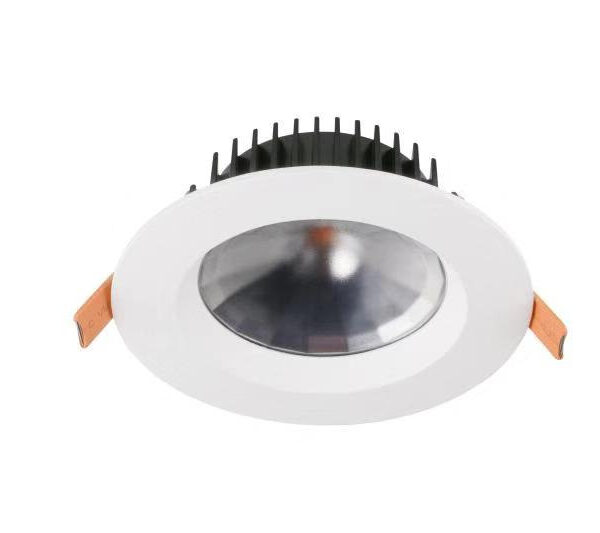 DL1584 White Super Bright 15W Round 90-120mm Cut-Out 5 Selectable Colour Temperature Dimmable Down Light