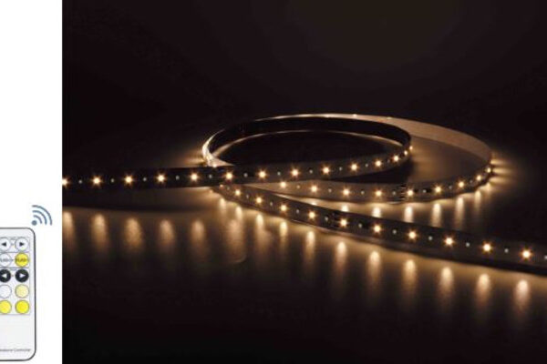 Led Strip Light 5M Dimmable Tri-Colour With Remote Control
