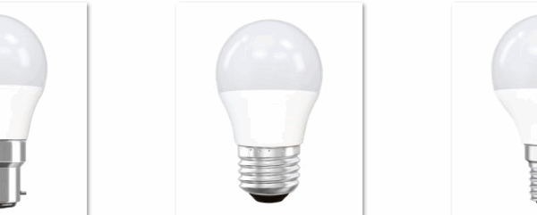 CLA Led Fancy Round 3W Frosted Globes