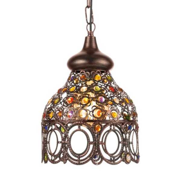 Jadida 49765 Single Steel Pendant Light