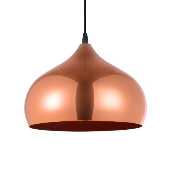 Hapton 49449 Copper Shade Single Pendant Light