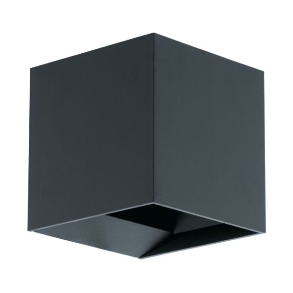 Calpino Exterior Up Down Anthracite Led Wall Light IP54.