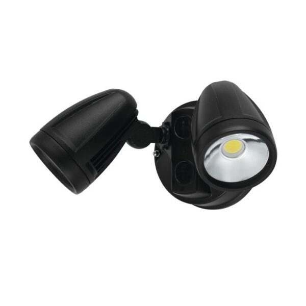 Chopper Double Adjustable Exterior Led 2x15w Black Spot Light IP54