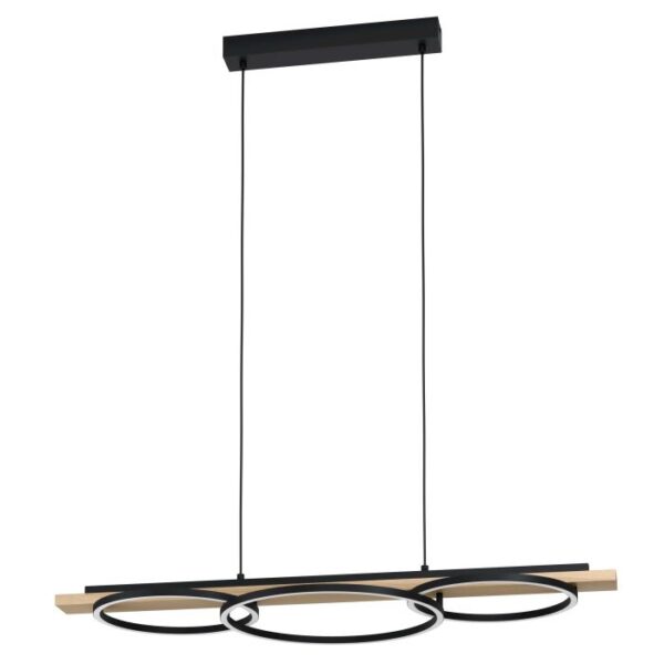 Boyal 99625 Led Circular Black/Brown Pendant Light.