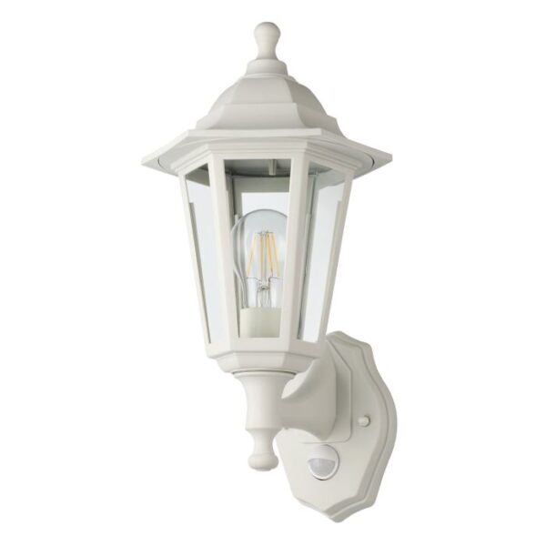 Duanera Integrated Sensor Detector Exterior E27 White Single Wall Light