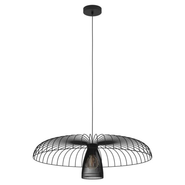 Champerico 390216N Small Black Single Pendant Light