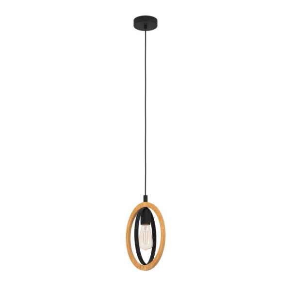 Basildon 43461N Single Pendant Light.