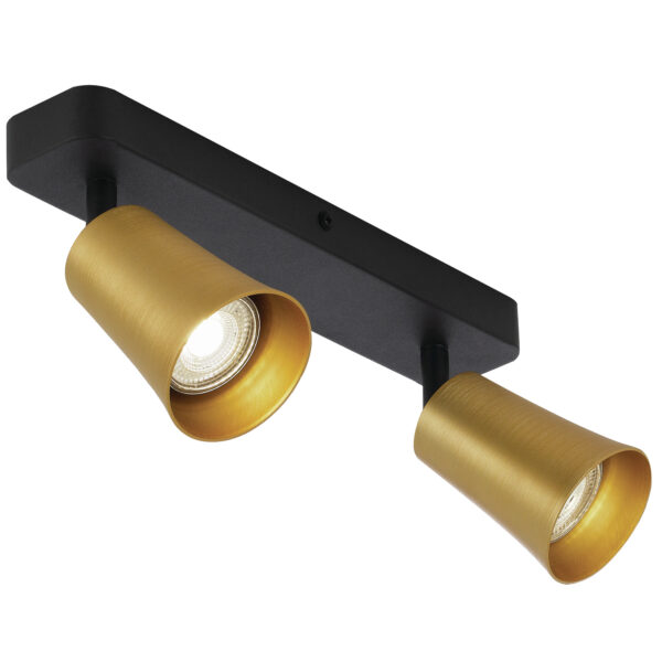 Alvey 2 Light GU10 Compact Modernist look Head Straight Spot Light