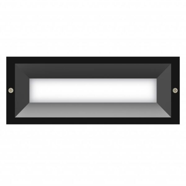 Brick0003 Led Recessed 13W Exterior-Interior Black Brick Light