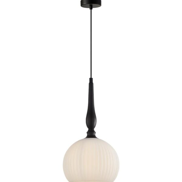 Caliz Frosted Wine Glass Single Small Pendant Light.