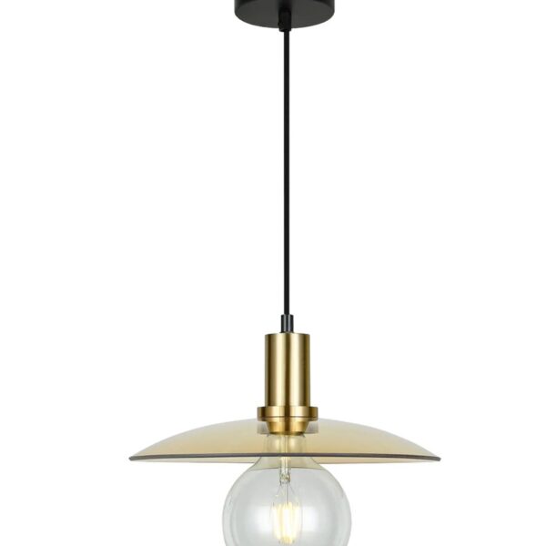Chapeau Interior Glass Coolie Large Pendant Light